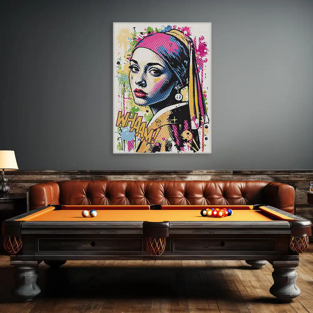 Malen nach Zahlen - Vermeer Reloaded - The Pop Girl With The Earring