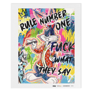 Malen nach Zahlen - Grace-BLN - Street King Bunny – Breaking All the Rules