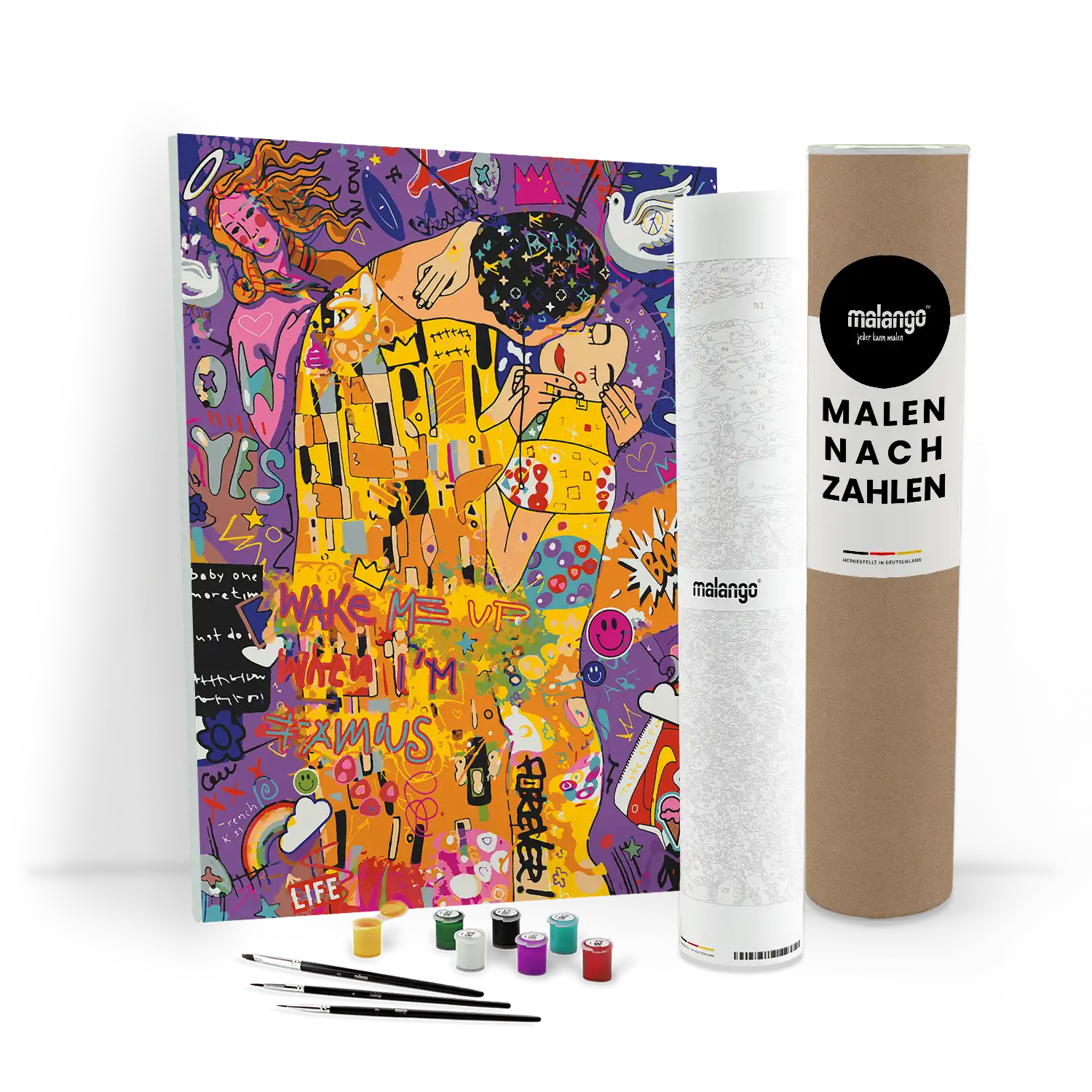 Malen nach Zahlen - Klimt Kiss - Wake Me Up When I’m Famous