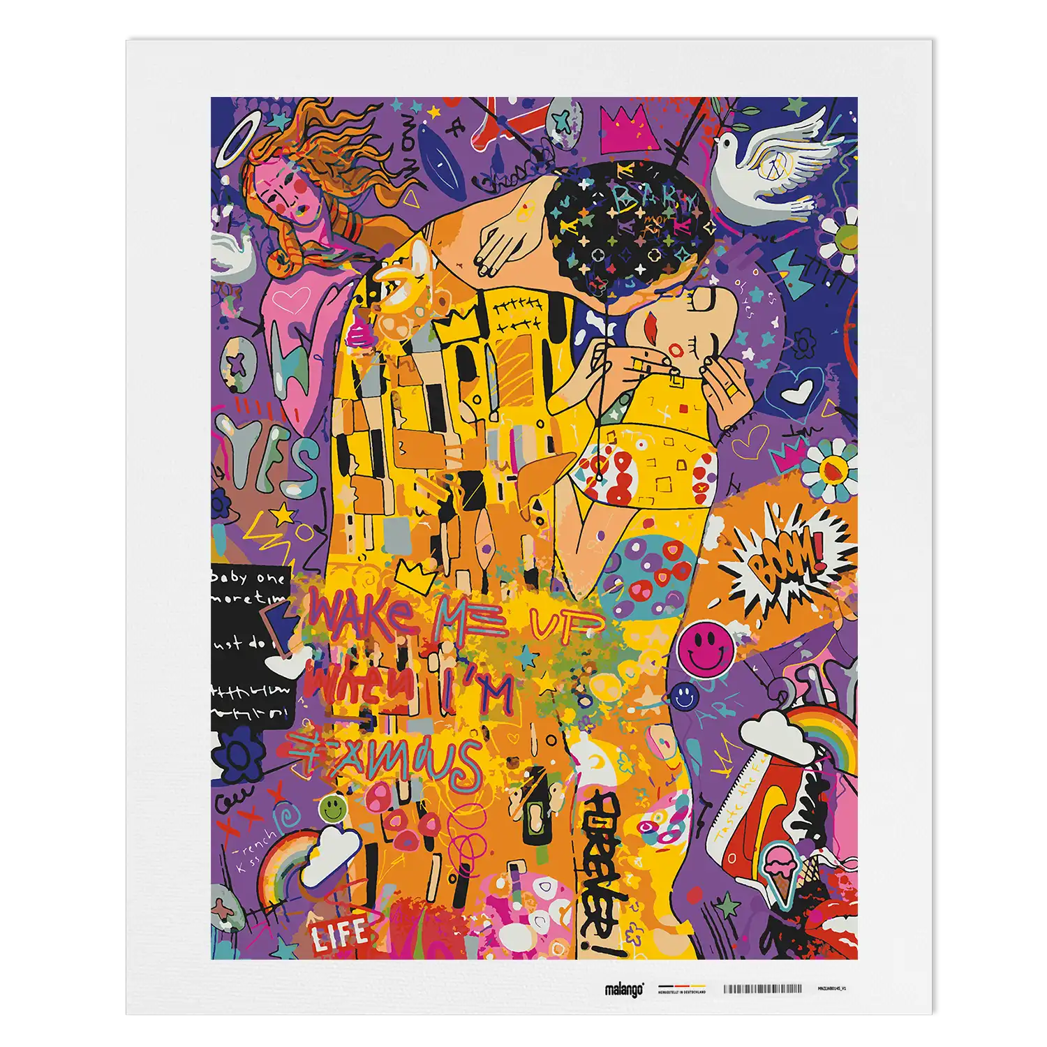 Malen nach Zahlen - Klimt Kiss - Wake Me Up When I’m Famous