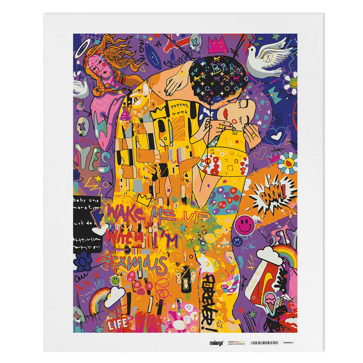 Malen nach Zahlen - Klimt Kiss - Wake Me Up When I’m Famous