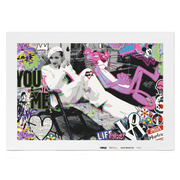 Malen nach Zahlen - Grace-BLN - Marlene & Pink Panther – Life Is Beautiful With You & Me