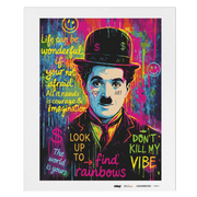 Malen nach Zahlen - Grace-BLN - Charlie Chaplin - Look Up To Find Rainbows