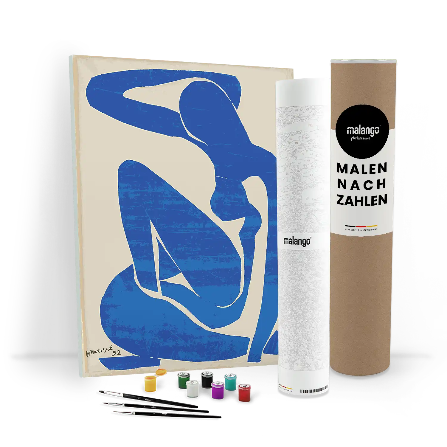 Malen nach Zahlen - Blauer Akt I - Henri Matisse