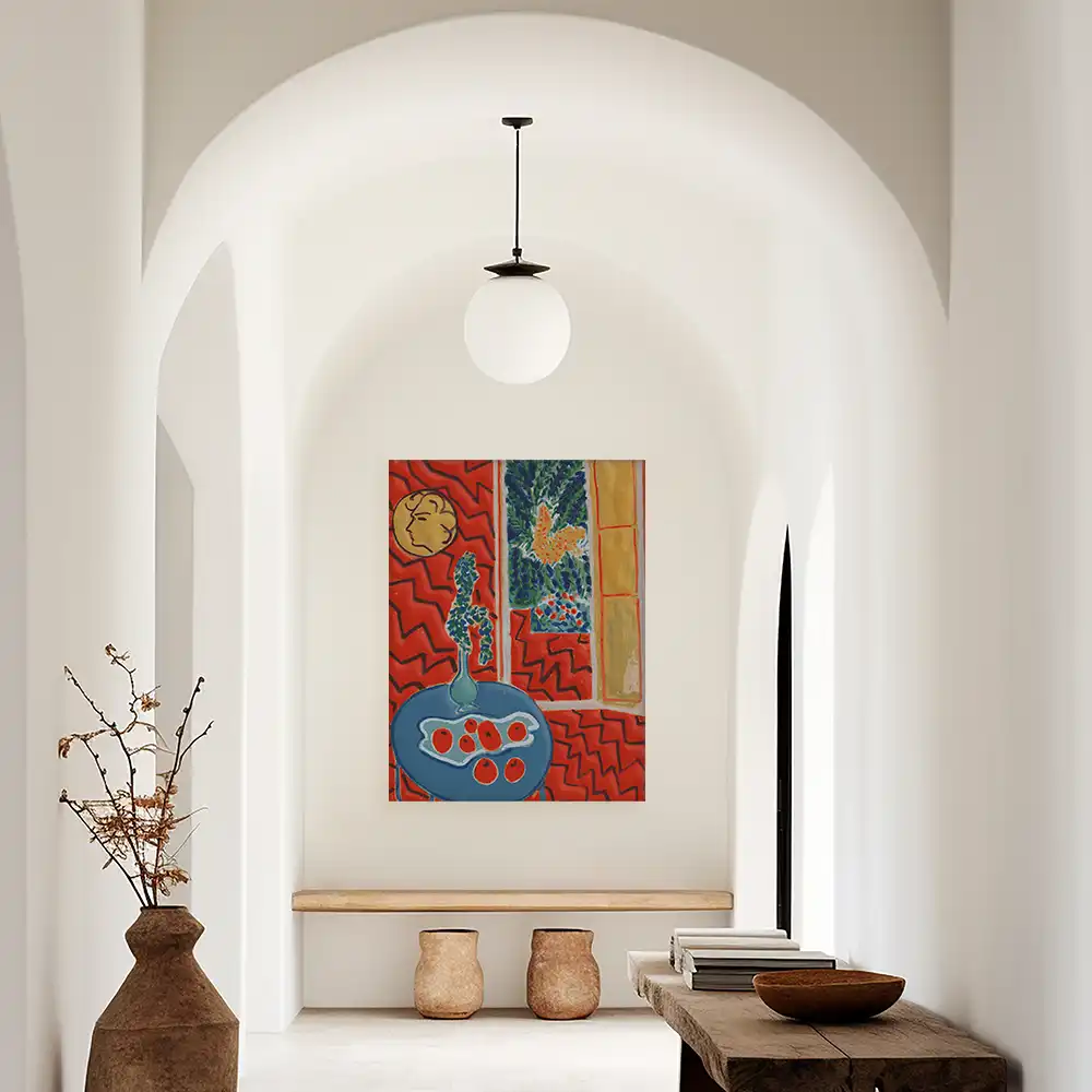 Malen nach Zahlen - Red Interior, Still Life on a Blue Table - Henri Matisse