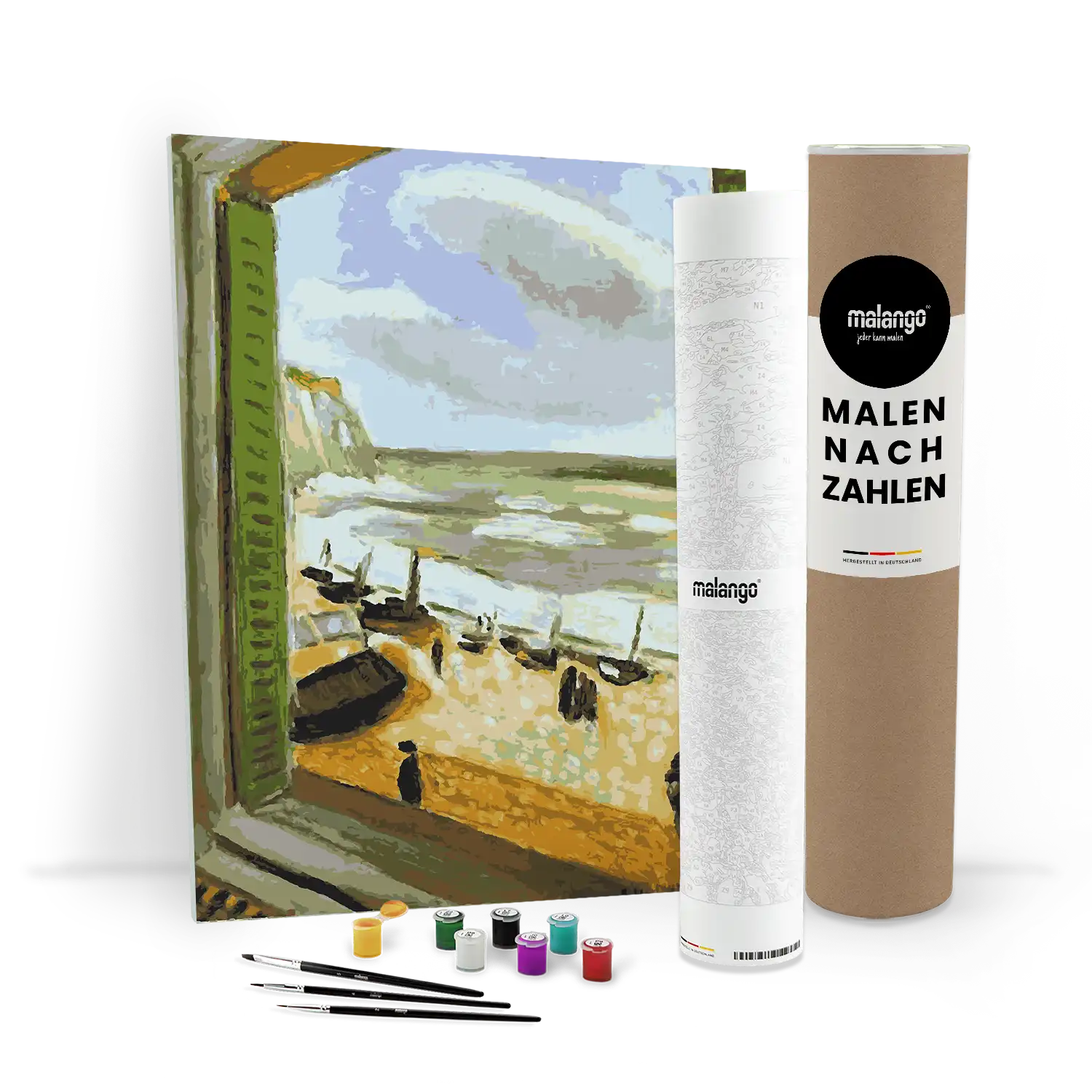 Malen nach Zahlen - Offenes Fenster in Collioure 1916 - Henri Matisse