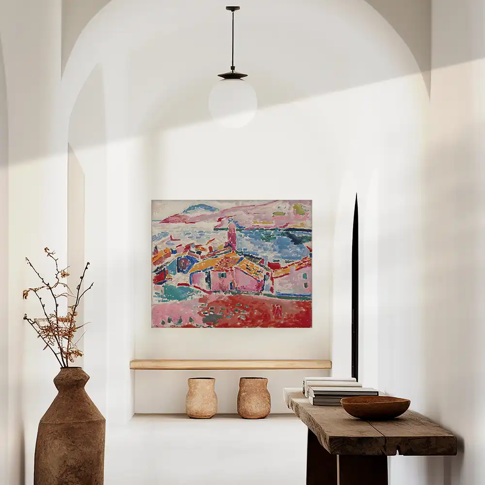 Malen nach Zahlen - Die Dächer von Collioure - Henri Matisse