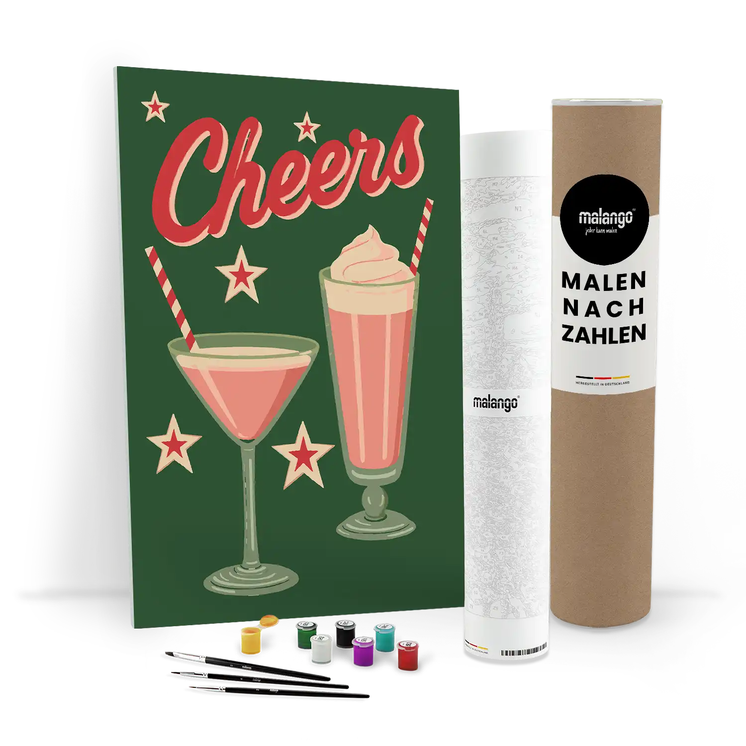 Malen nach Zahlen - Cheerful Christmas