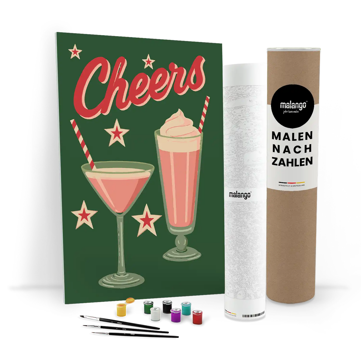 Malen nach Zahlen - Cheerful Christmas