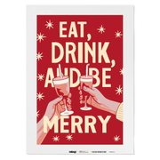 Malen nach Zahlen - Eat, Drink an be Merry