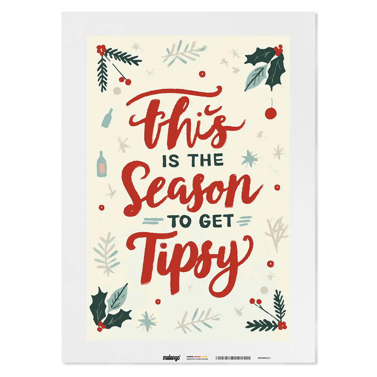 Malen nach Zahlen - Jolly & Tipsy Christmas