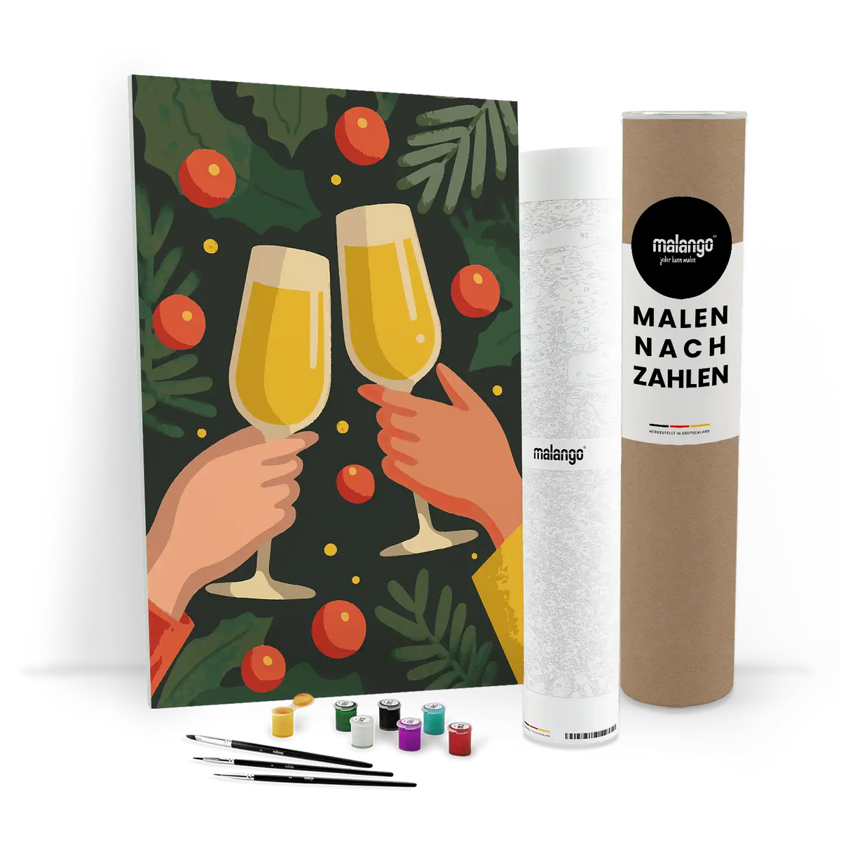 Malen nach Zahlen - Joyful Cheers
