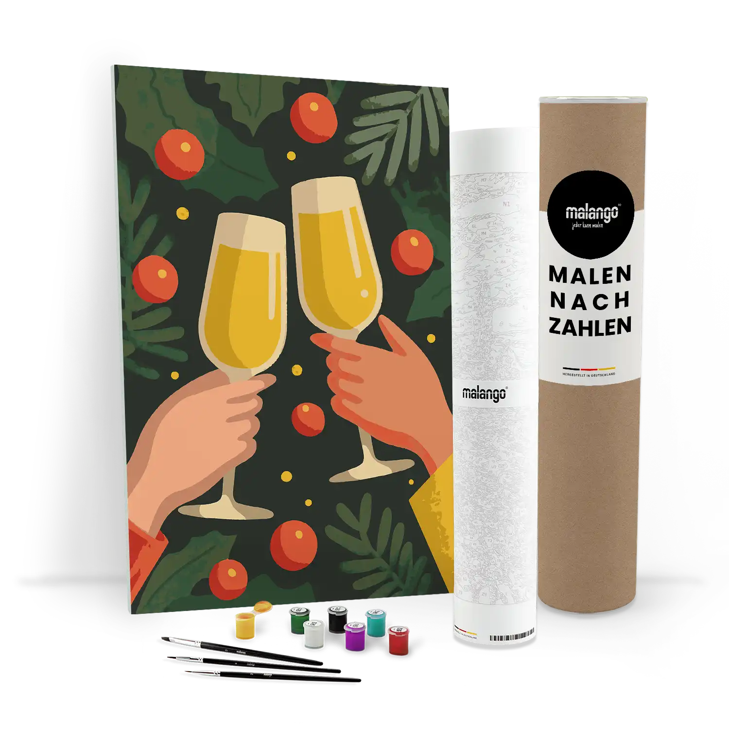 Malen nach Zahlen - Joyful Cheers