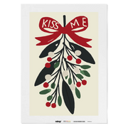 Malen nach Zahlen - Kiss me under the Mistletoe