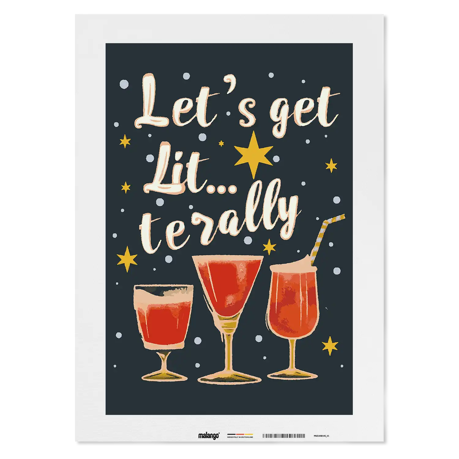 Malen nach Zahlen - Let´s get Lit... terally