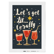 Malen nach Zahlen - Let´s get Lit... Terally