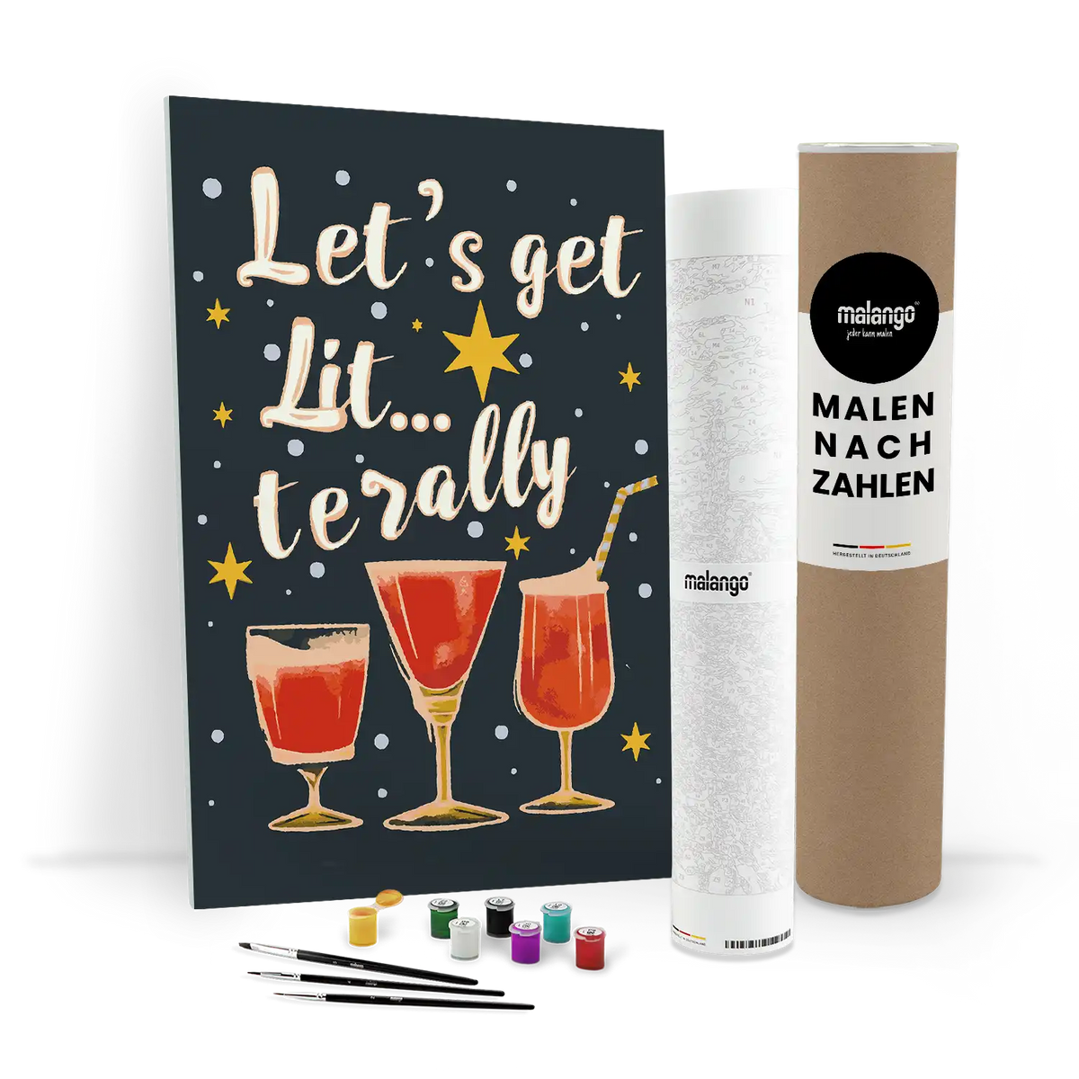 Malen nach Zahlen - Let´s get Lit... terally
