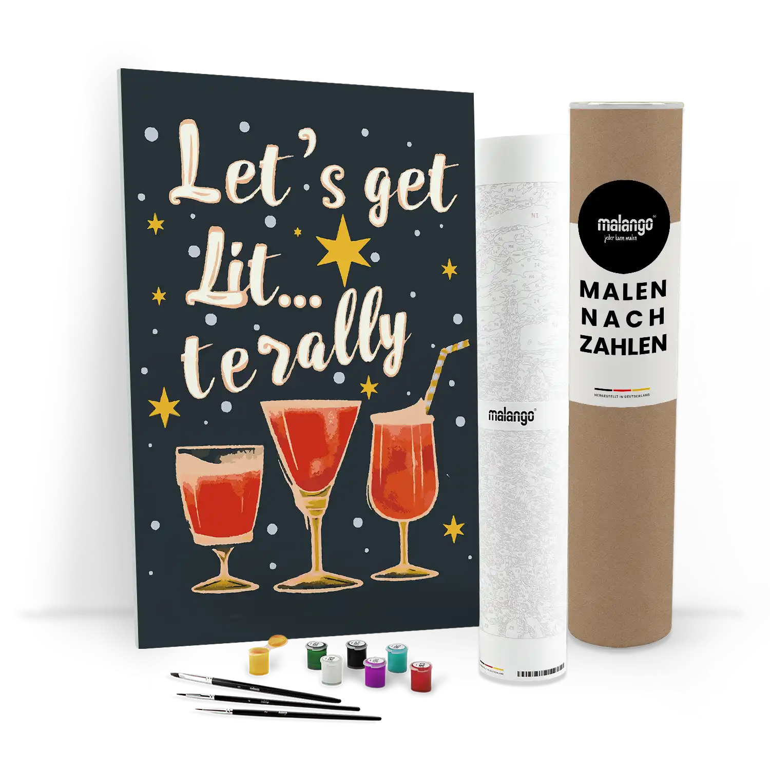 Malen nach Zahlen - Let´s get Lit... Terally