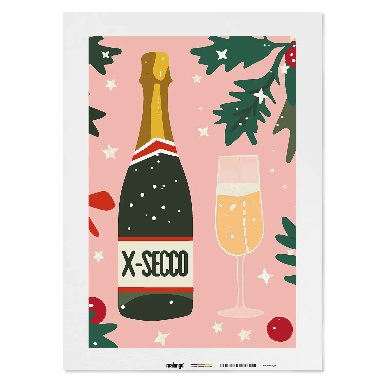 Malen nach Zahlen - Merry X-Secco