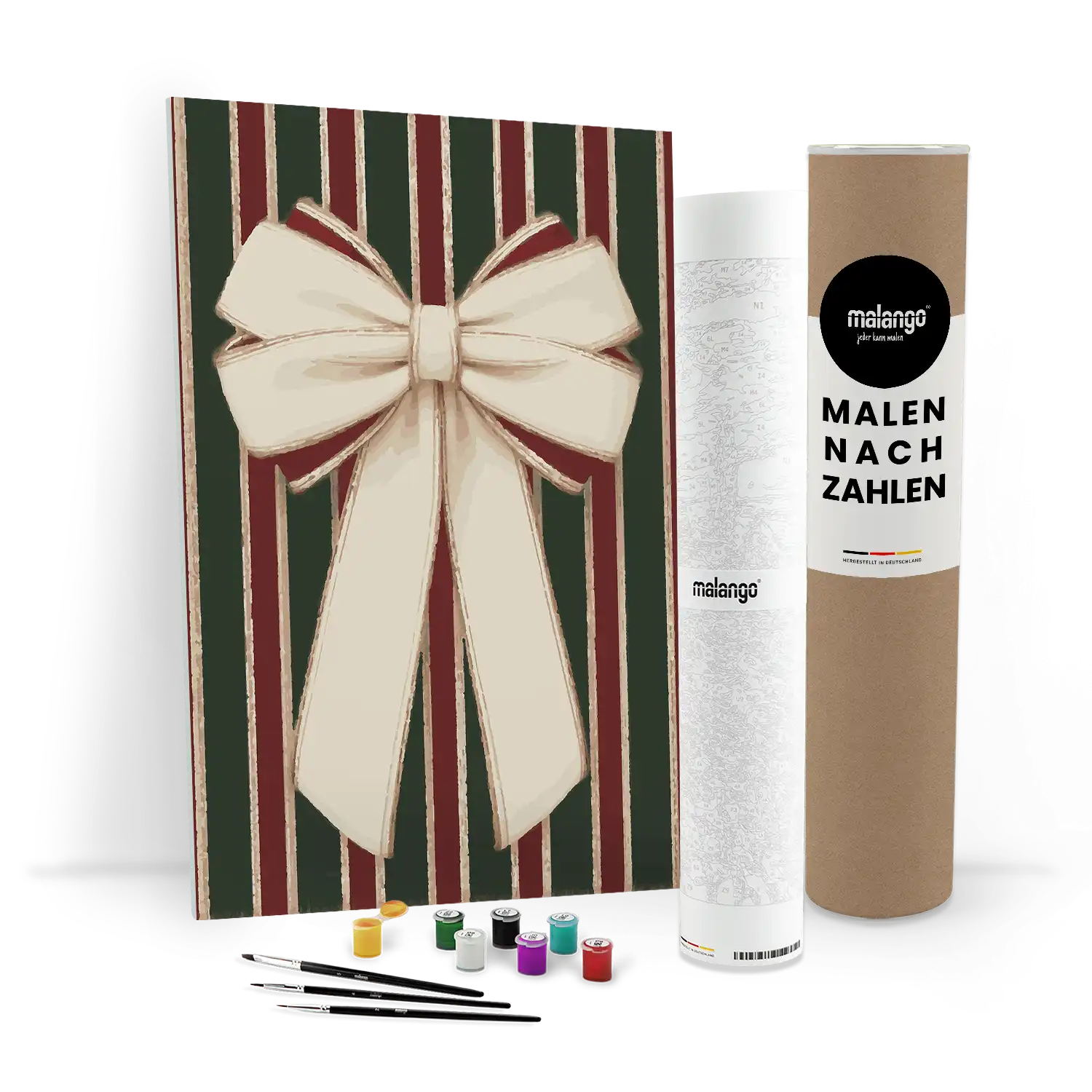 Malen nach Zahlen - Christmas Bow
