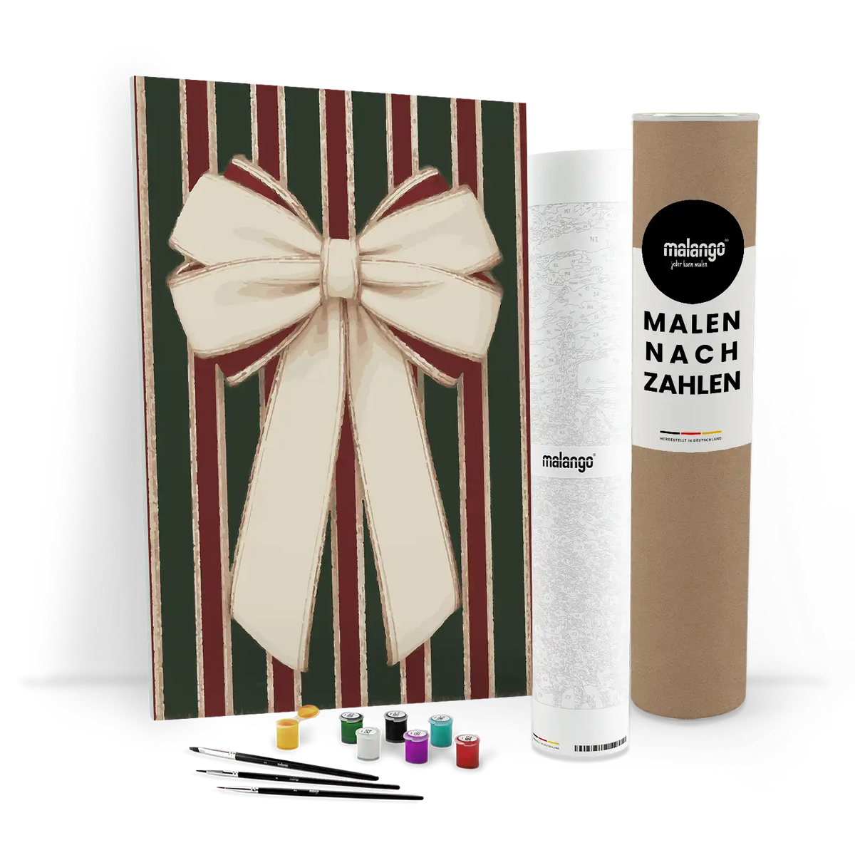 Malen nach Zahlen - Christmas Bow