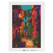 Malen nach Zahlen - Am Abend in den Gassen von Procida - Martino Martello