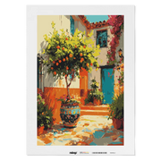 Malen nach Zahlen - Der stille Patio von Sevilla - Martino Martello