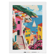 Malen nach Zahlen - Die bunten Klippen von Riomaggiore - Martino Martello