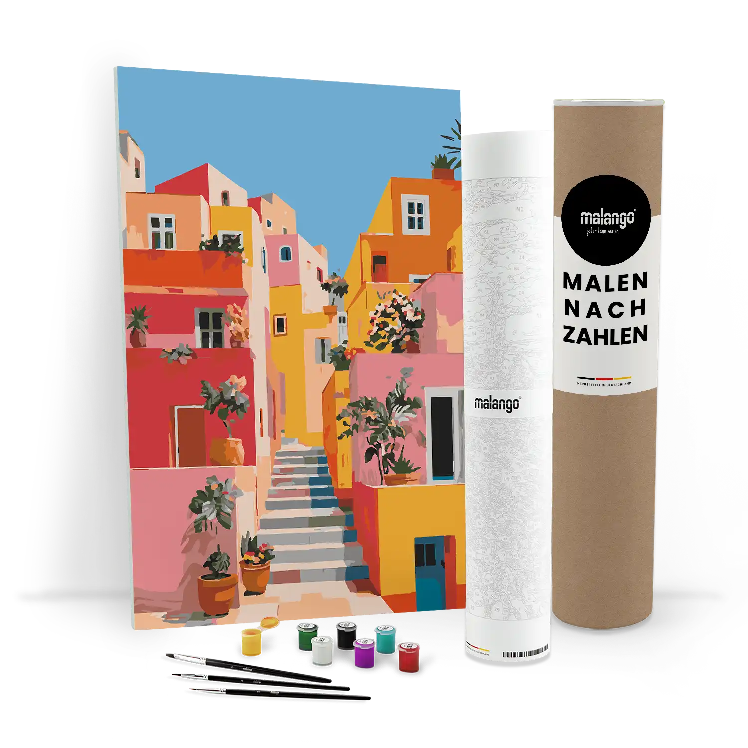 Malen nach Zahlen - Die Treppen von La Laguna