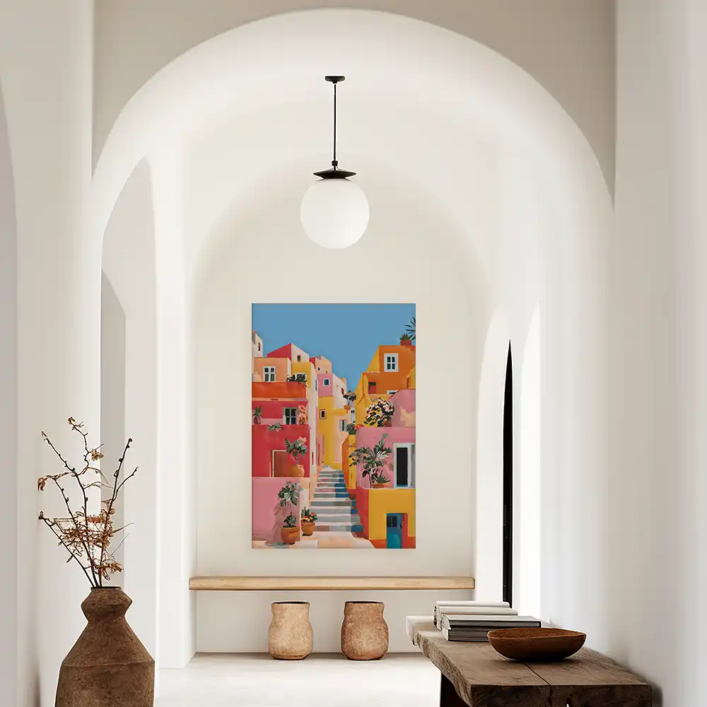 Malen nach Zahlen - Die Treppen von La Laguna