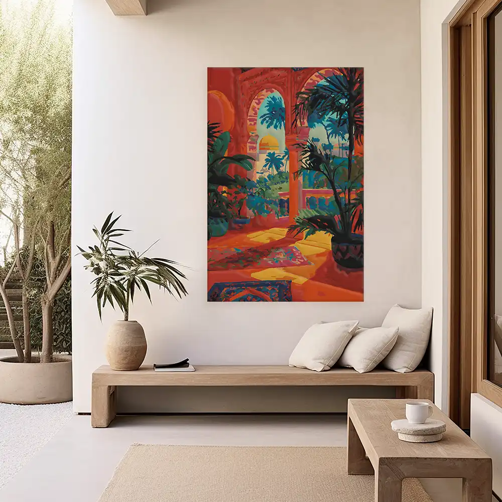 Malen nach Zahlen - Zwischen Palmen und orientalischen Träumen