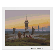 Malen nach Zahlen - Die Lebensstufen 1835 - Caspar David Friedrich