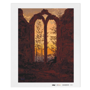 Malen nach Zahlen - Klosterruine Oybin (Der Träumer) 1840 - Caspar David Friedrich
