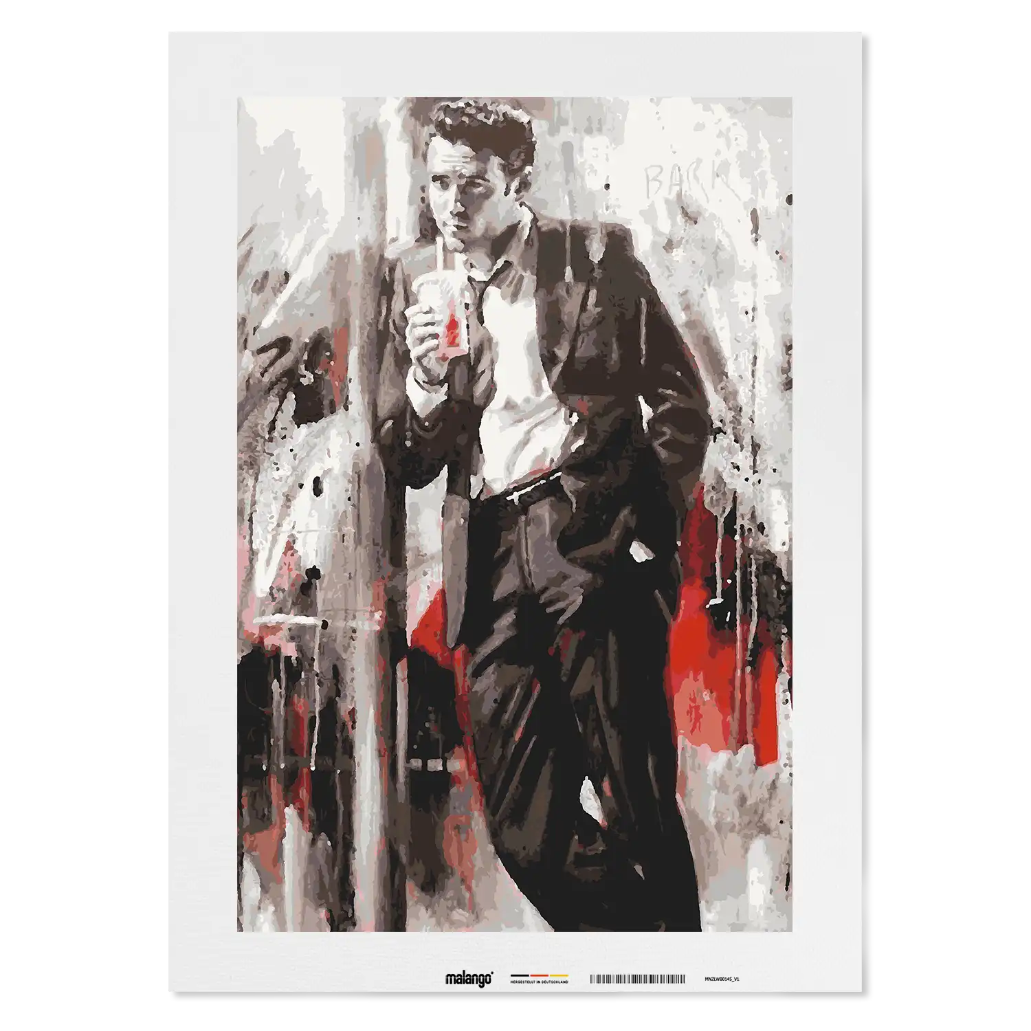 Malen nach Zahlen - Mr Blonde - Zinsky