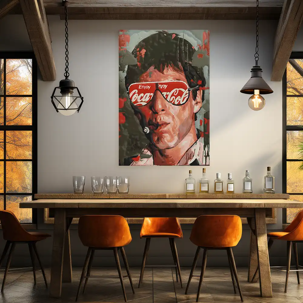 Malen nach Zahlen - Enjoy Coke! - Zinsky