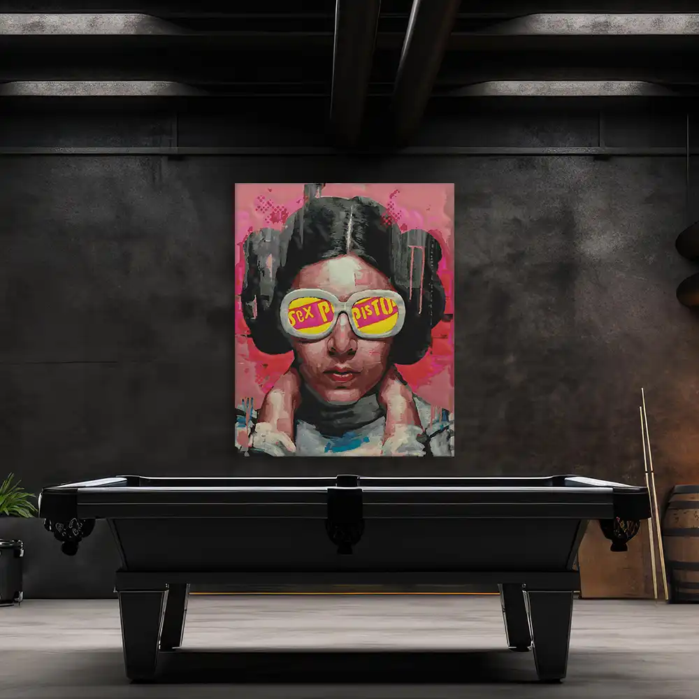 Malen nach Zahlen - Leia Pistols - Zinsky