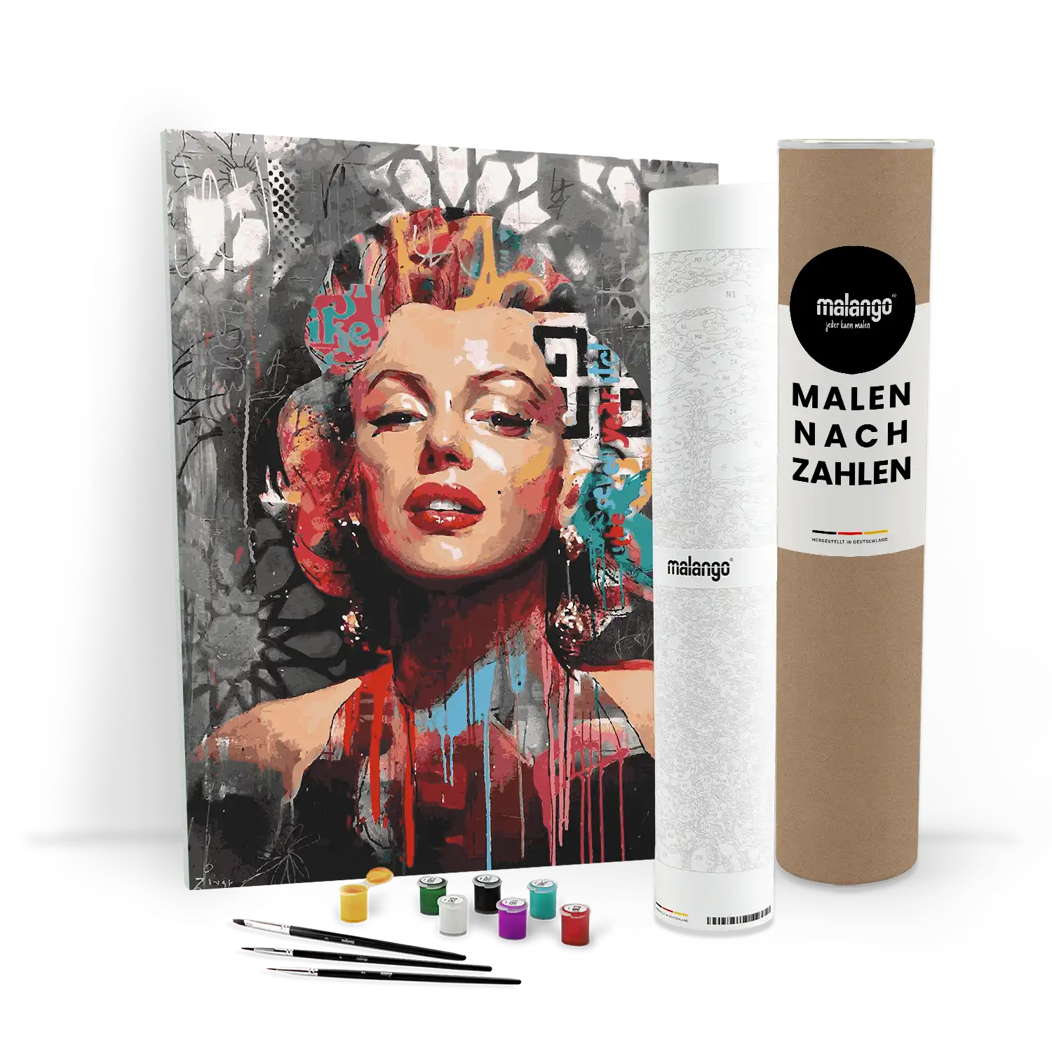 Malen nach Zahlen - Monroe - Zinsky