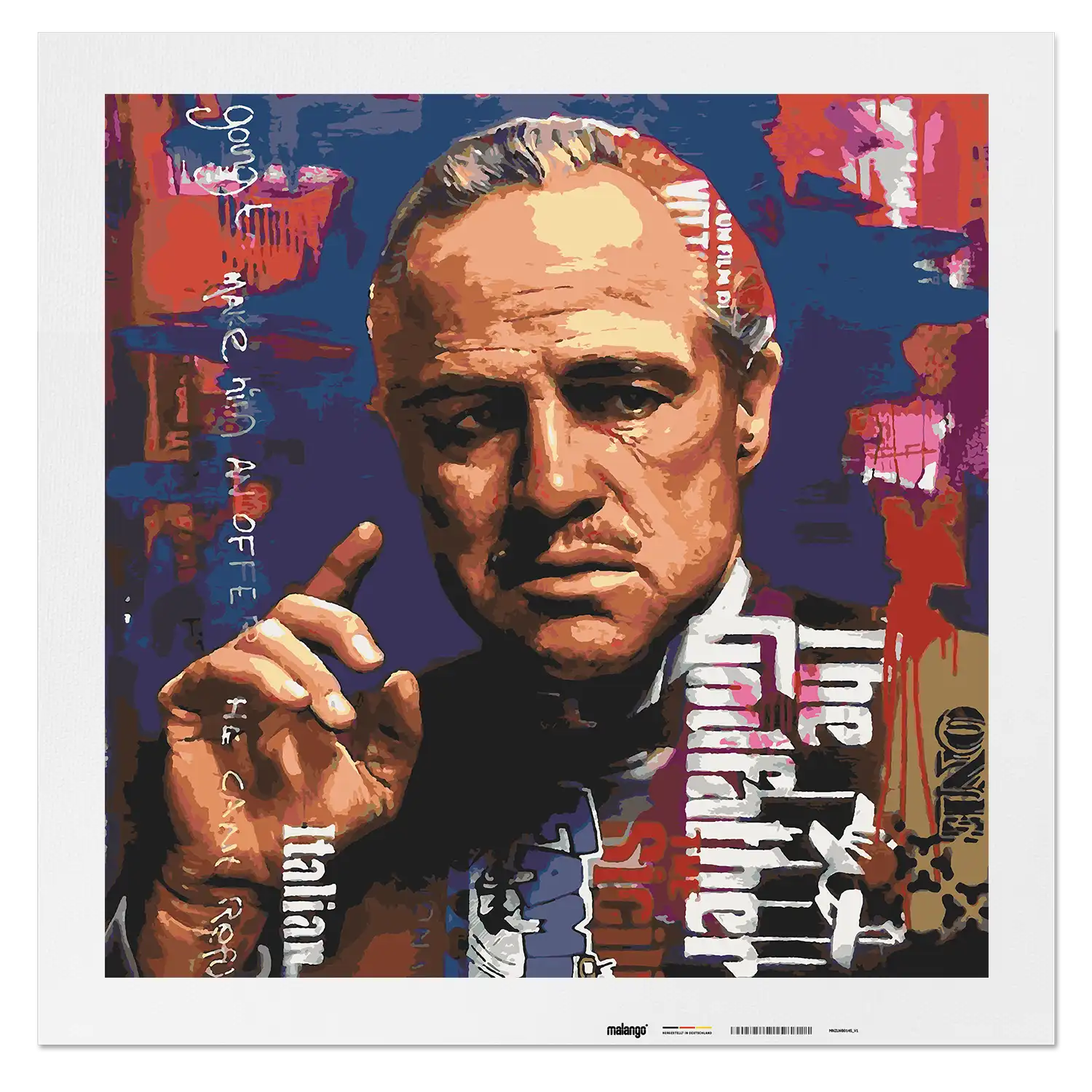 Malen nach Zahlen - El Padrino - Zinsky