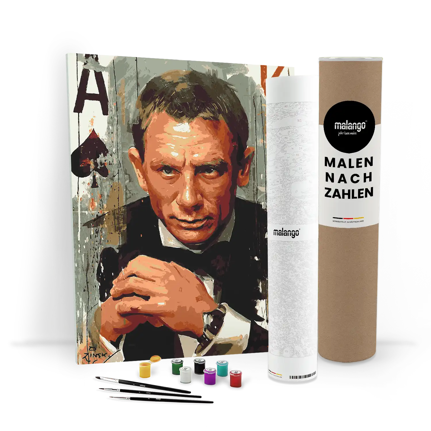 Malen nach Zahlen - Casino Royale - Zinsky