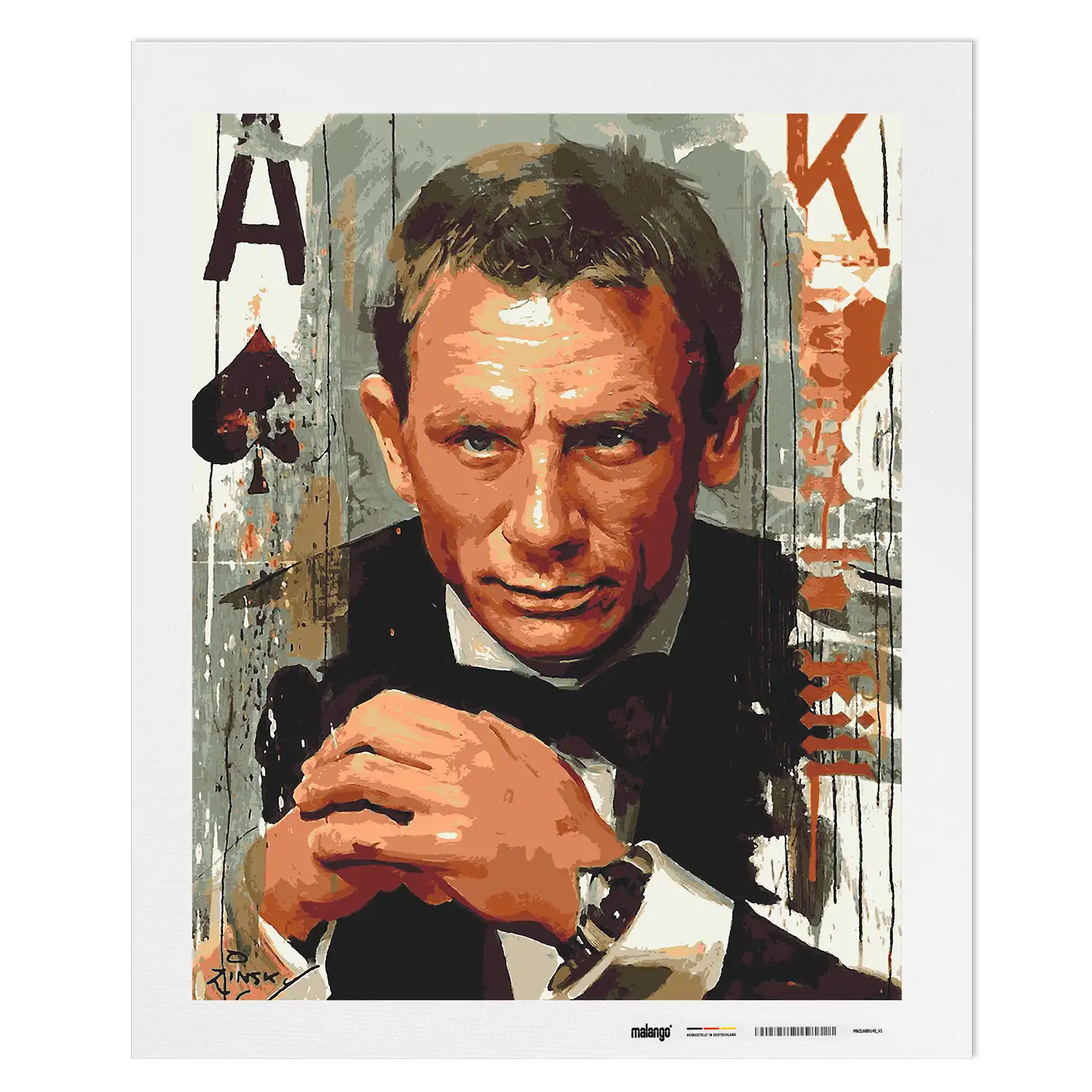 Malen nach Zahlen - Casino Royale - Zinsky