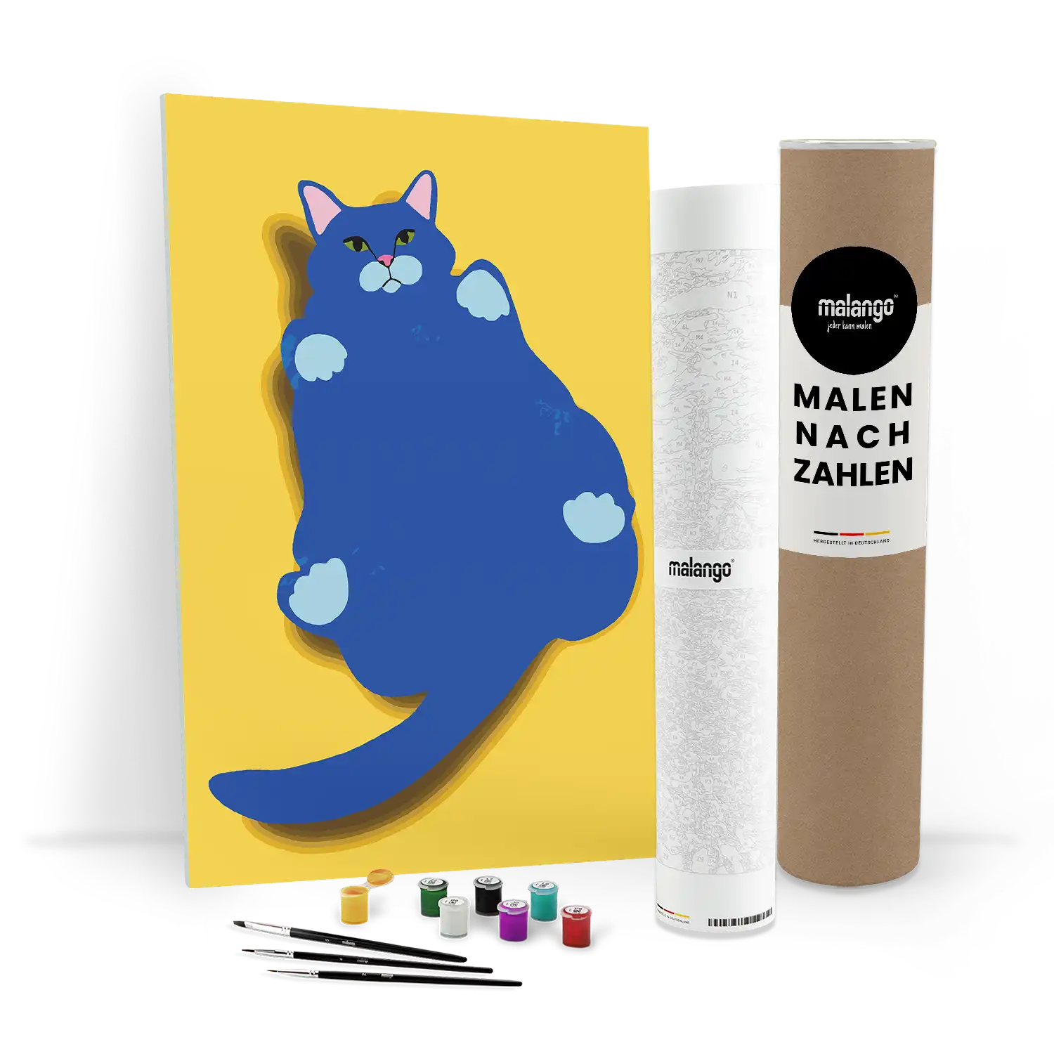 Malen nach Zahlen - Fat Cat - Raissa Oltmanns