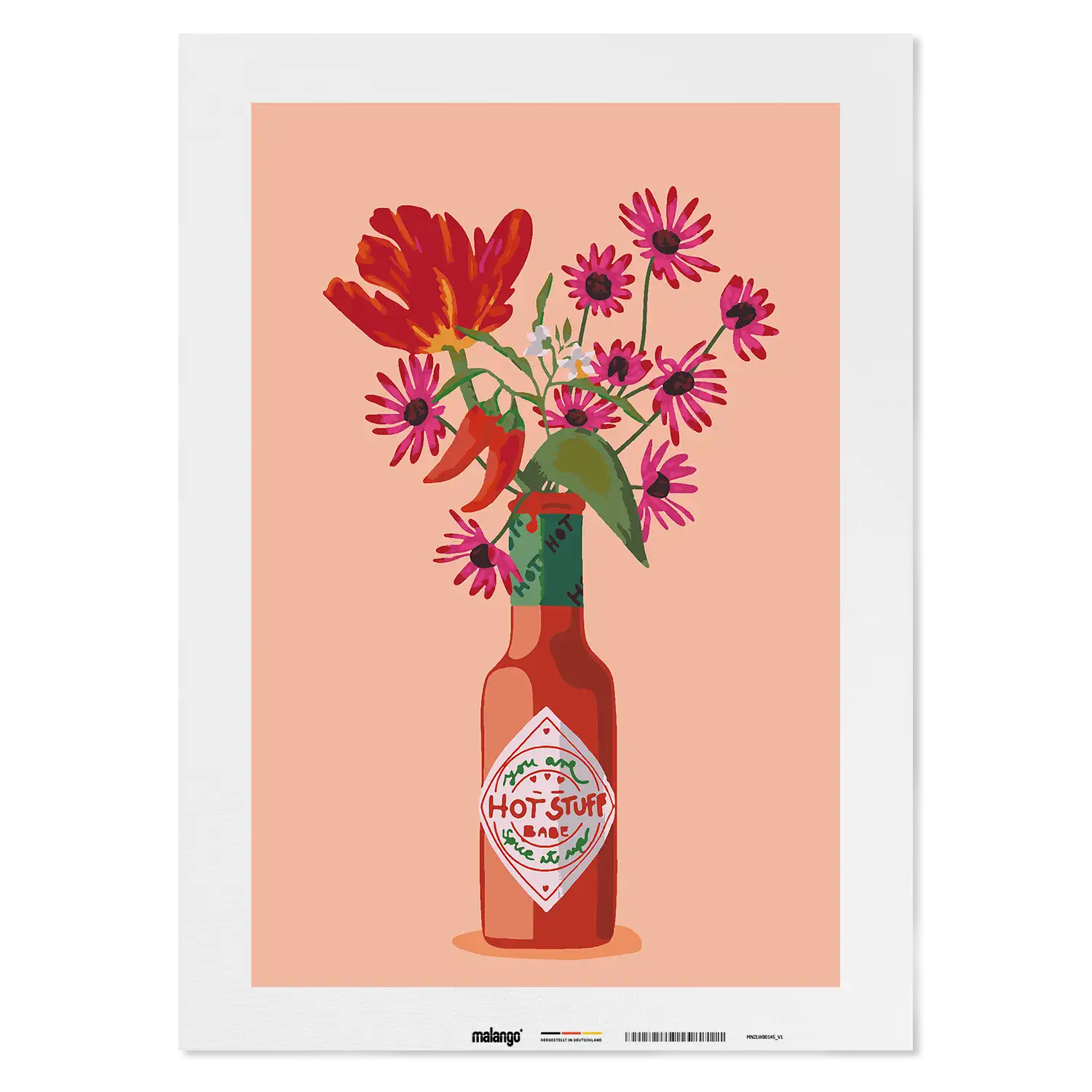 Malen nach Zahlen - Hot Stuff - Raissa Oltmanns