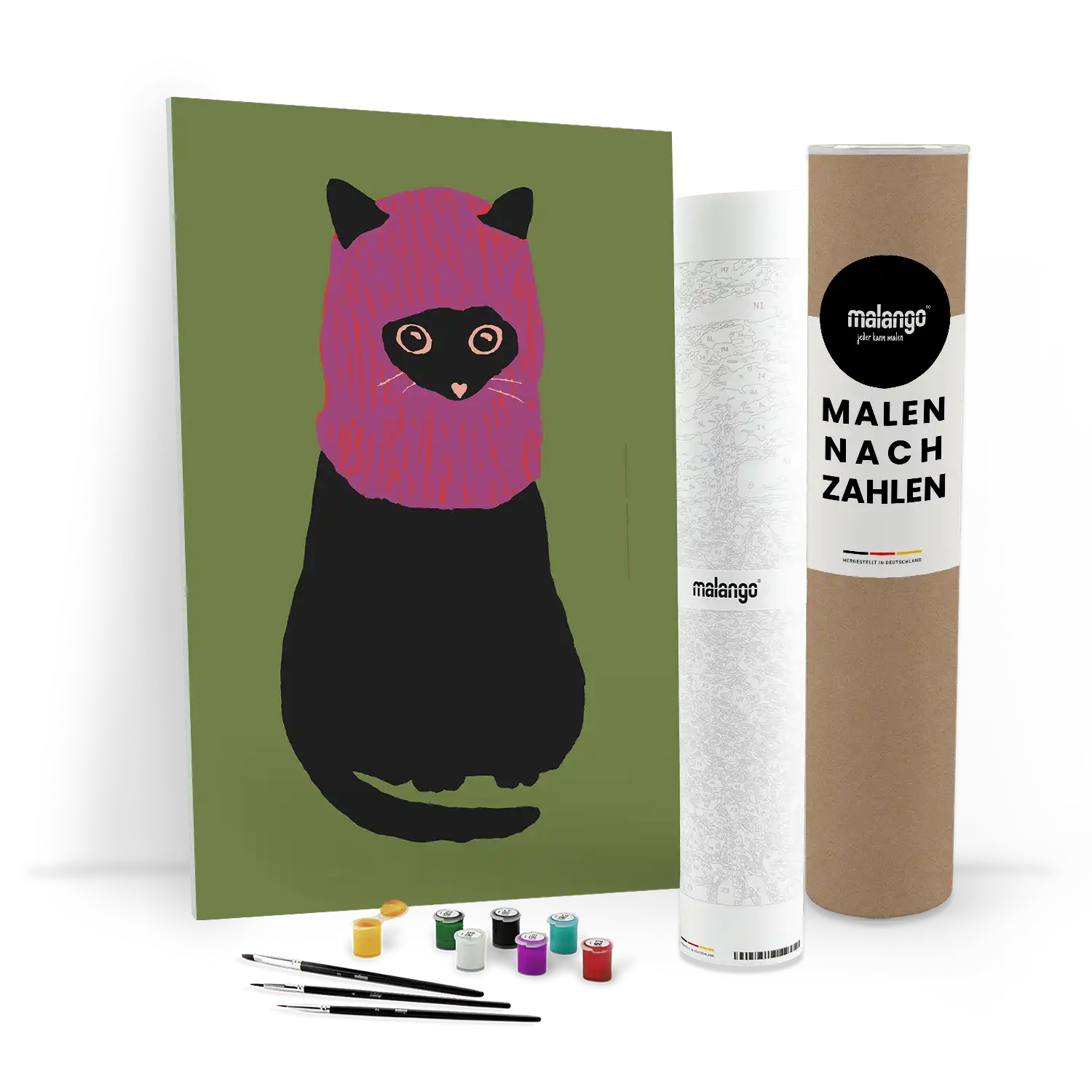 Malen nach Zahlen - Rebelious Cat - Raissa Oltmanns