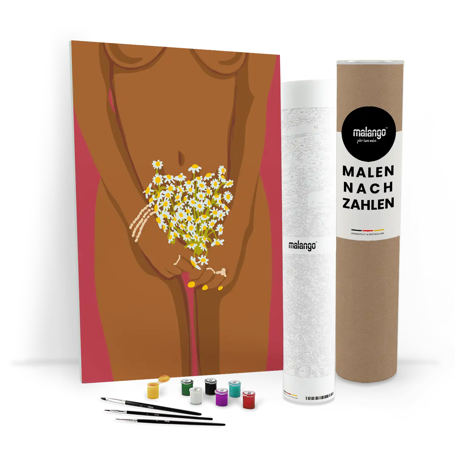 Malen nach Zahlen - Wearing Flowers - Raissa Oltmanns