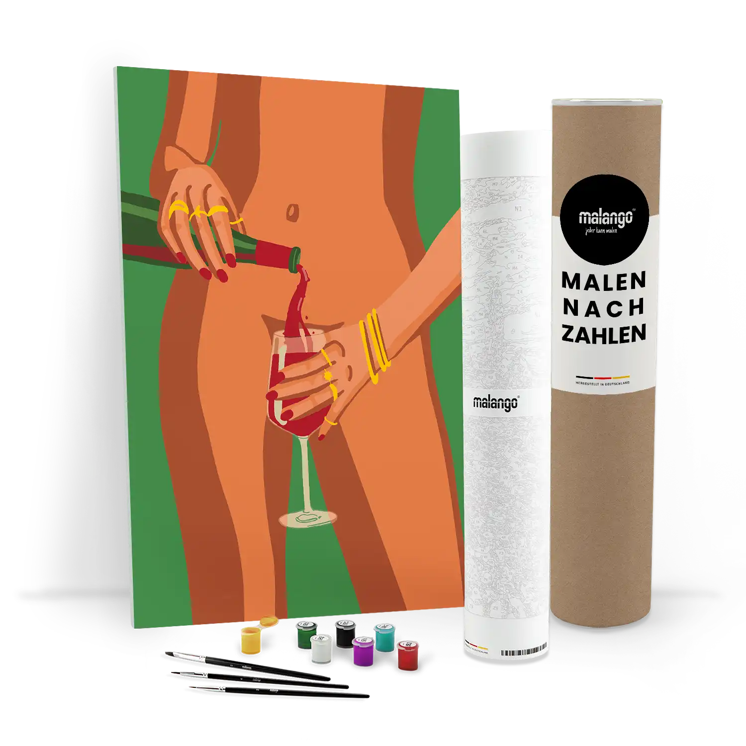 Malen nach Zahlen - Wine & Me - Raissa Oltmanns