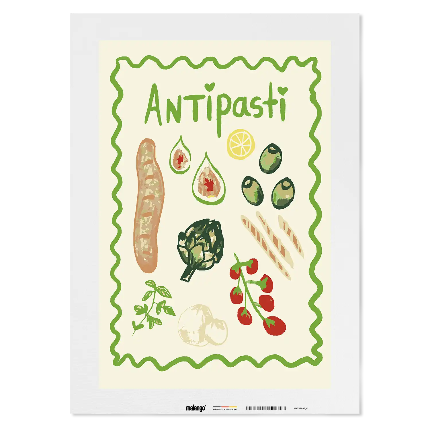 Malen nach Zahlen - Antipasti - Studio Dolci