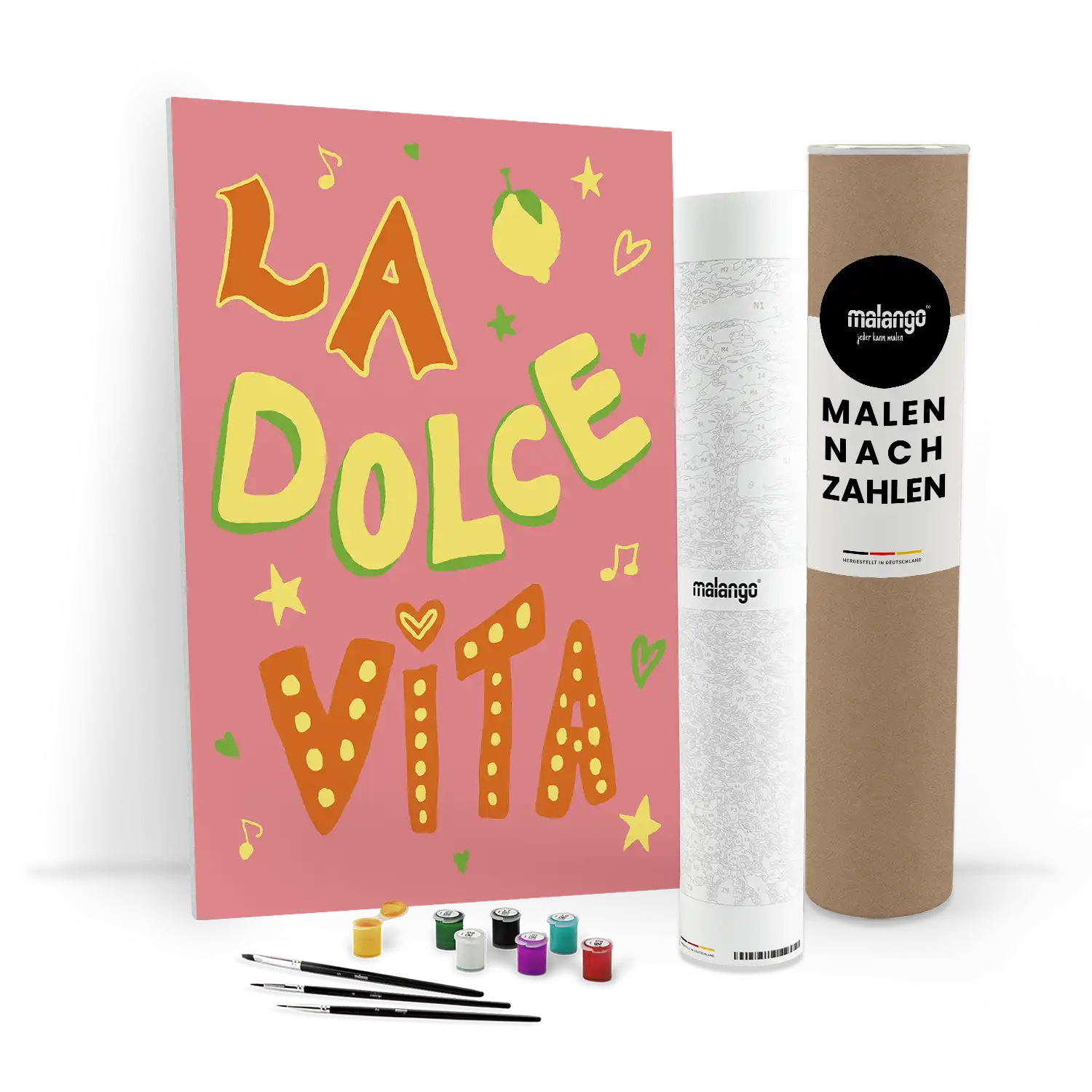 Malen nach Zahlen - La Dolce Vita Pink - Studio Dolci