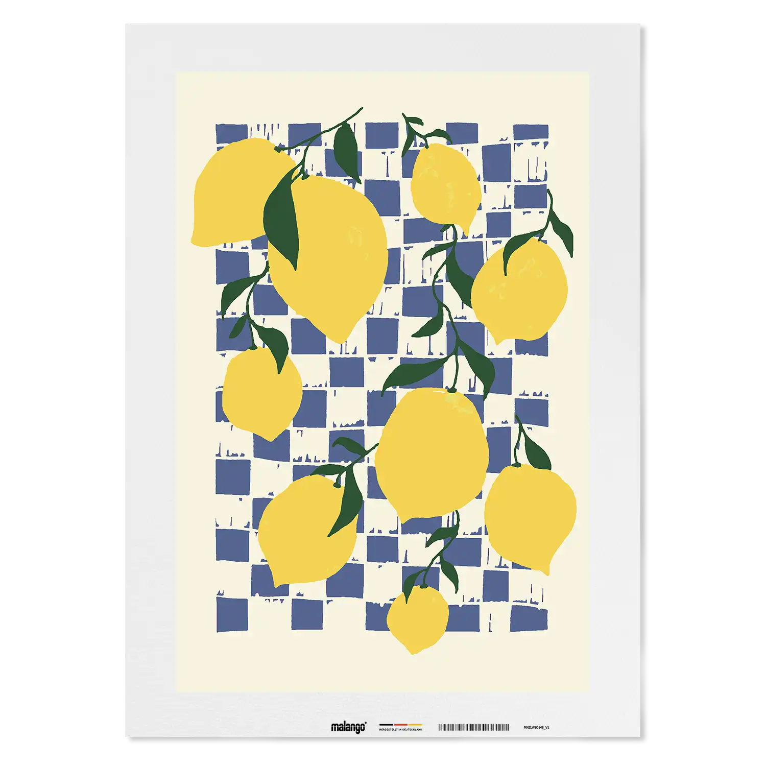 Malen nach Zahlen - Zitronen - Studio Dolci