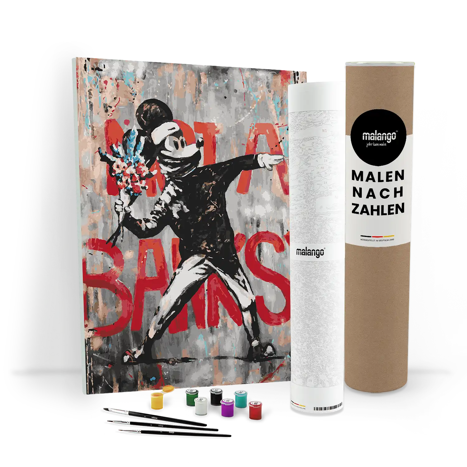 Malen nach Zahlen - Banksy 1 - Julia Hirschfeld