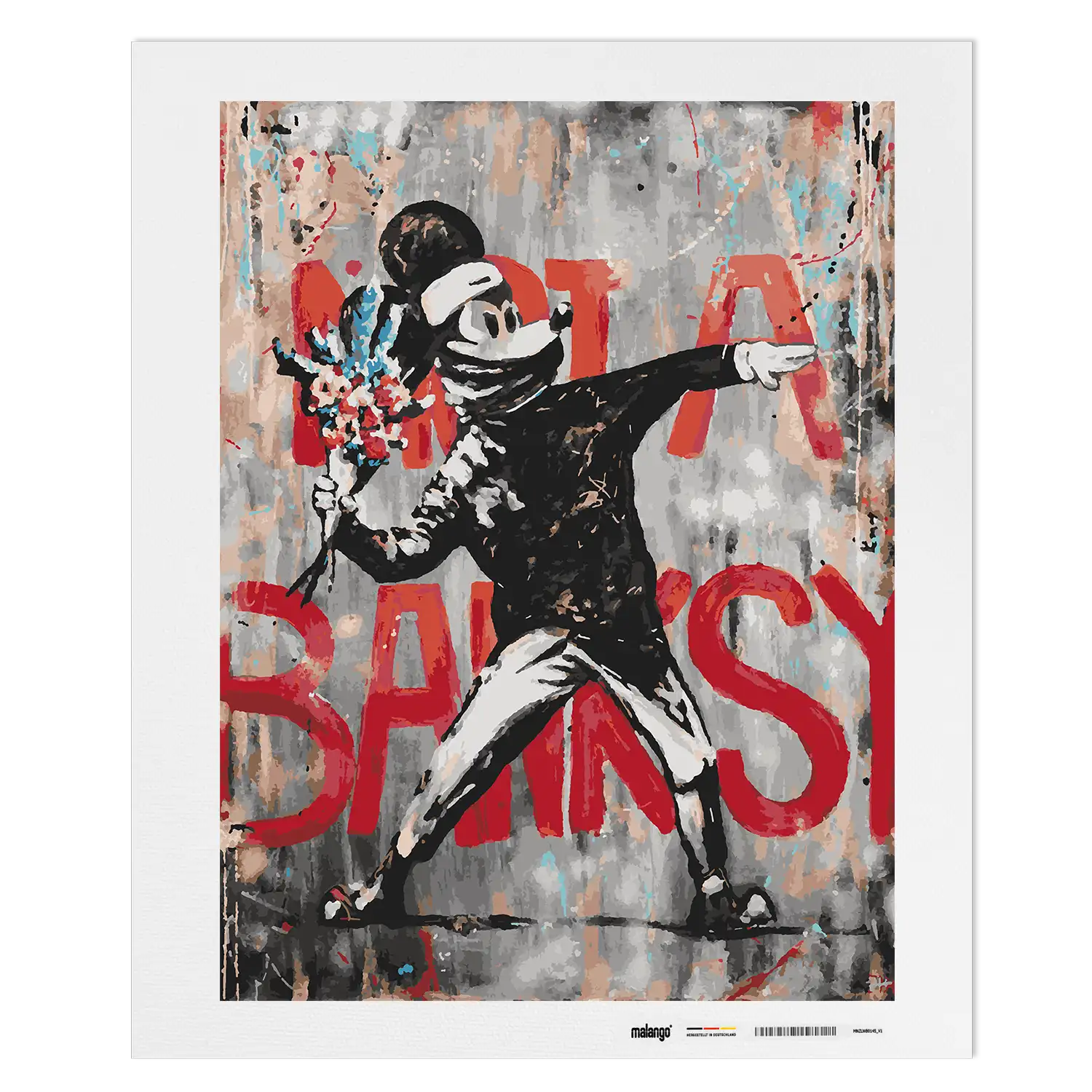 Malen nach Zahlen - Banksy 1 - Julia Hirschfeld